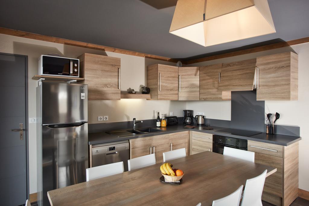 Cgh Residences & Spas Les Chalets Du Soleil Contemporain Saint-Martin-de-Belleville Bagian luar foto