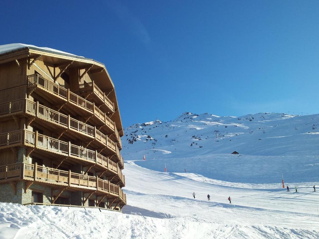 Cgh Residences & Spas Les Chalets Du Soleil Contemporain Saint-Martin-de-Belleville Bagian luar foto